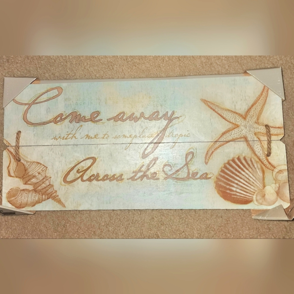 New Beach Sign in Box